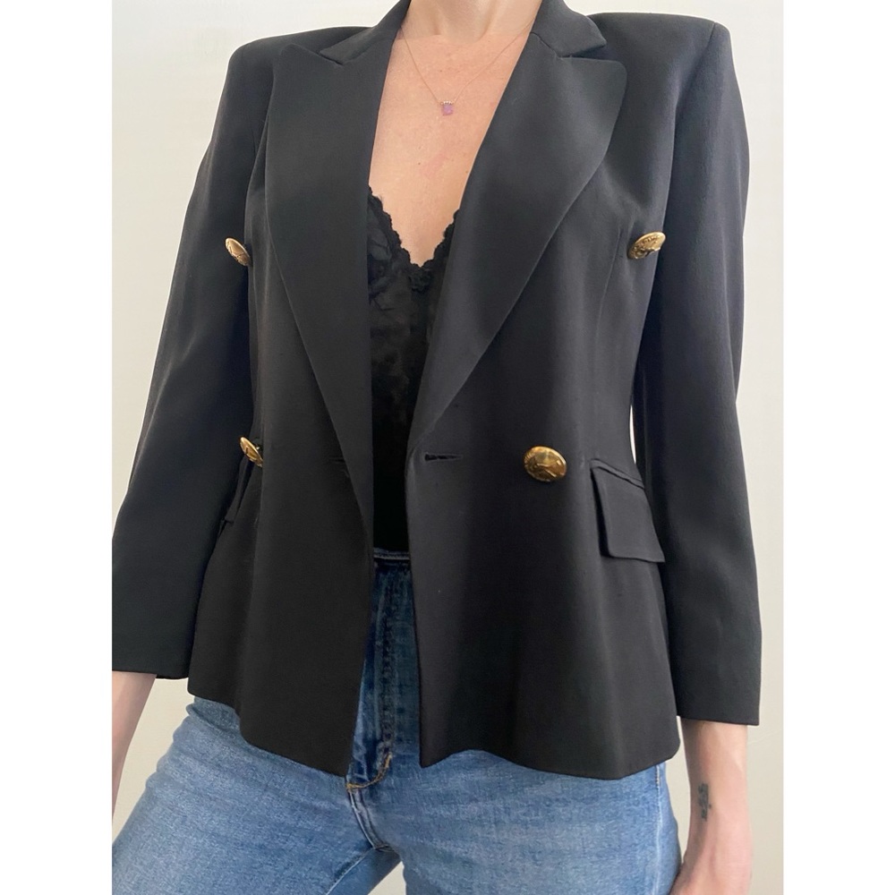 Vintage Moschino Military Blazer S/M - Picture 8 of 16